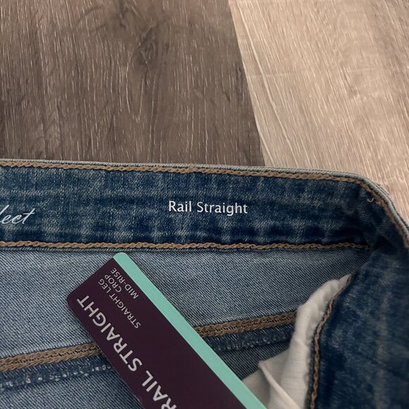 Gloria Vanderbilt Rail Straight Jeans - Picture 5 of 6